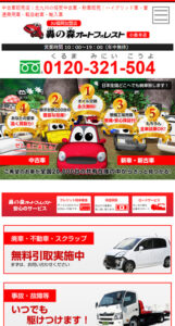 中古車販売業者様 サイトイメージ